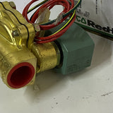 Asco Red Hat 8210G003 3/4" FNPT 6.1W 60Hz 5-150PSI Solenoid Valve