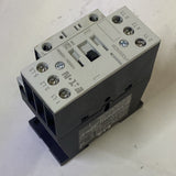 Eaton XTCE025C01A 110/120Vac Non-Reversing IEC Magnetic Contactor 3P 25A
