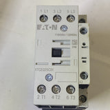Eaton XTCE025C01A 110/120Vac Non-Reversing IEC Magnetic Contactor 3P 25A