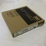 3M  3302/16 Flat Ribbon Cable Multiple 16 Conductors 100' NEMA Color Coded 0.05"