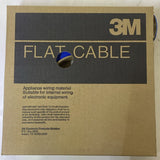 3M  3302/16 Flat Ribbon Cable Multiple 16 Conductors 100' NEMA Color Coded 0.05"