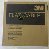 3M  3302/15 Flat Ribbon Cable Multiple 15 Conductors 100' NEMA Color Coded 0.05"