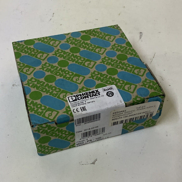 Phoenix Contact MINI-PS-100-240AC 2x15DC Power Supply Switch SEALED