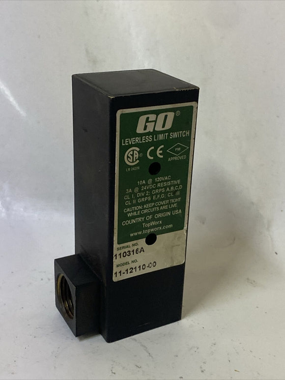 Topworx 11-12110-00 Go Switch Limit Switch 120VAC