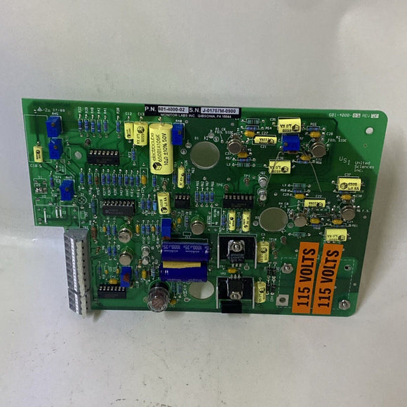 UNITED SCIENCES 601-4000-02 CONTROL BOARD