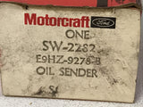 Motorcraft SW-2282 Engine Oil Pressure Sender For Light E9HZ-9278-B
