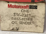 Motorcraft SW-2282 Engine Oil Pressure Sender For Light E9HZ-9278-B