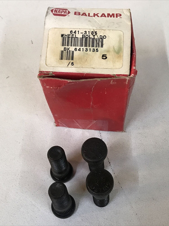*BOX OF 4* NAPA Balkamp Wheel Bolt 6413135 / 641-3135