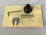 Kilo Int. Model 412 Analog Dial For Potentiometers 0.25” (6.35mm) Shaft W/ Tool