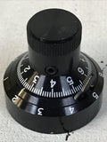 Kilo Int. Model 412 Analog Dial For Potentiometers 0.25” (6.35mm) Shaft W/ Tool