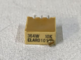 * Lot Of 5* Clarostat 364W 10K ohms Trim Pot Trimmer Pot