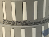 *LOT OF 4 USED ROLLS* Brady PSBXP-114-125 PS Permasleeve Wire Sleeve Labels