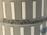 *LOT OF 4 USED ROLLS* Brady PSBXP-114-125 PS Permasleeve Wire Sleeve Labels