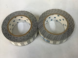 *LOT OF 2 USED ROLLS* Brady PSBXP-211-250 PS Permasleeve Wire Sleeve Labels