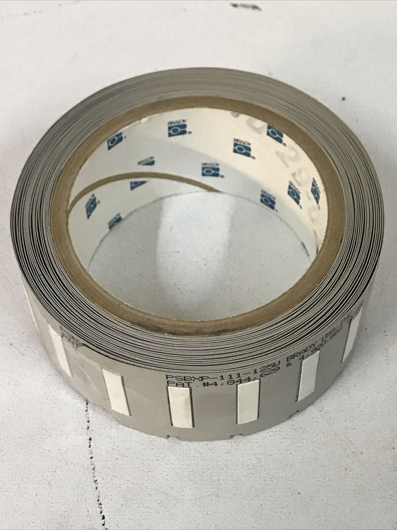 *Partial Roll* Brady PSBXP-111-125 PermaSleeve Marker Size 111 Wire Sleeve Label