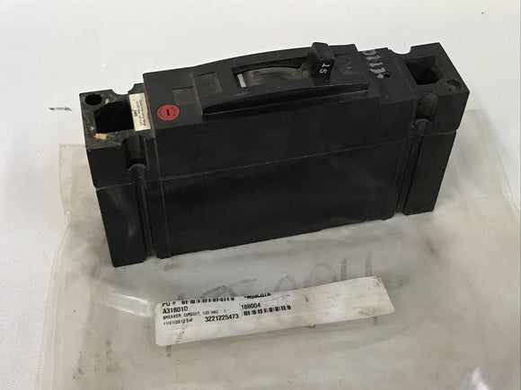 GE TEB111015 15A AMP 1P POLE 10kA 120V Feed Through Circuit Breaker