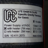 LFE OEM Specific Gravity Transducer Cell for Gases with Heater 7W .2 - 2.2 SG AU