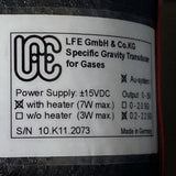 LFE OEM Specific Gravity Transducer Cell for Gases with Heater 7W .2 - 2.2 SG AU
