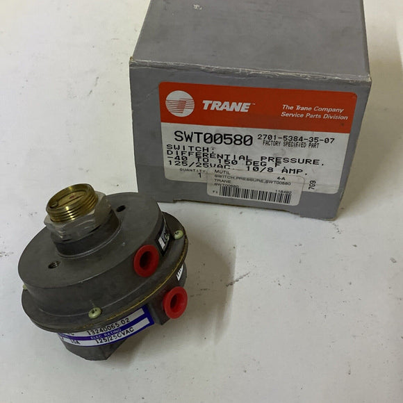 Trane SWT00589 SWITCH LOW PRESSURE CUTOUT DIFFERENTIAL 120/240V 10/8A -40 - 150F