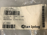*LOT OF 90* Lee Spring LC-051G-10-M Compression Spring  2" L 16LB Zink Plated