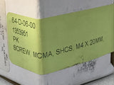 *Lot Of 200* Hodell-Natco MASC0040020CP Socket Cap Screw M4 X 20mm 4 Boxes Of 50
