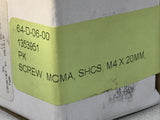 *Lot Of 200* Hodell-Natco MASC0040020CP Socket Cap Screw M4 X 20mm 4 Boxes Of 50