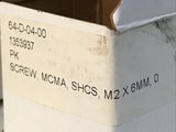 *Lot Of 194* Hodell-Natco MASC0020006CP Socket Cap Screw M2 - .40 X 6mm