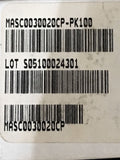 *Lot Of 200* MSC MASC0030020CP Socket Cap Screw M3 X 20mm 2 Boxes Of 100