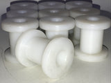 *LOT OF 10* Teflon Roller 2.25” Outer Dia 0.75” Inner Dia 2.5” Wide 2.6oz
