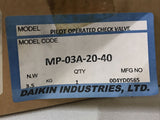 Daikin MP-03A-20-40 Pilot Operated Check Valve