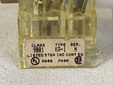 Square D 9001 KA-1 Ser. H  Contact Block 1NO-1NC