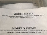Federal Signal SST-MV Selectable Sirentone Multi Volt Installation Mounting Kit