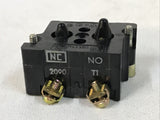 Cutler Hammer 10250T1 Contact Block Series A4, 1NO 1NC