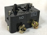 Cutler Hammer 10250T1 Contact Block Series A4, 1NO 1NC