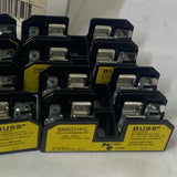 (Box Of 9) Bussmann BM6031PQ Tron Buss Fuse Blocks 30A 600V 10-18 AWG