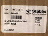 Stubbe 146688 DHV 712-R Pressure Relief Valve 0.3-10.0 Bar