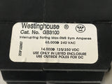Eaton Cutler Hammer GB3100 3 Pole 100 Amp 240VAC 125/250VDC Circuit Breaker
