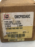 Eaton GMCP003A0C Motor Circuit Breaker 3 Pole 3A 347/600 VAC : 480 VAC