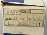 Omron E3S-R2E43 Photoelectric Switch 12-24 VDC