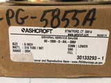 Ashcroft 60-1009-S-04L-300# 0-300 Pressure Gauge 316 Tube