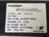 Reliance Electric AutoMate 45C63 24VDC 2 Amp Dual Output Module