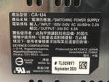 Keyence CA-U4 Ultra Compact Power Supply IN: 100-240V AC 2.2A Out: 24V DC 6.5A