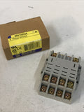 SQUARE D 8501NR34 10 AMP 300 V Relay Base Socket Din Rail Mount 1628X 20 AMP Max