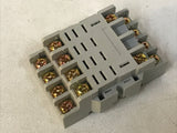 SQUARE D 8501NR34 10 AMP 300 V Relay Base Socket Din Rail Mount 1628X 20 AMP Max