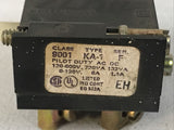 Square D 9001 KA1 Ser. F Fingersafe Contact Block