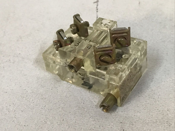 Square D 9001 KA1 Ser. G Fingersafe Contact Block