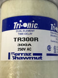 Gould/Shawmut TR300R Tri-Onic Dual Element Time Delay Fuse 300 Amp 250 Volt AC