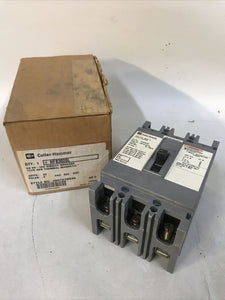 Cutler Hammer HFB3020L Circuit Breaker 20 Amp 3 Pole 600VAC Type HFB