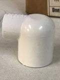 *BOX OF 50* Lasco 406-130 1" x 1/2" 90 Deg. Reducing Elbow PVC Sch 40 Slipxslip