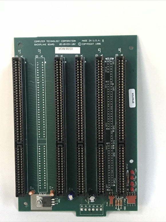 Computer Technology 05-04454-102 Backplane Board 0504454102